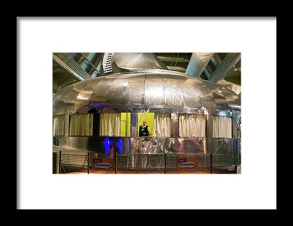 Dymaxion House Framed Print featuring the photograph Dymaxion House by Jim West