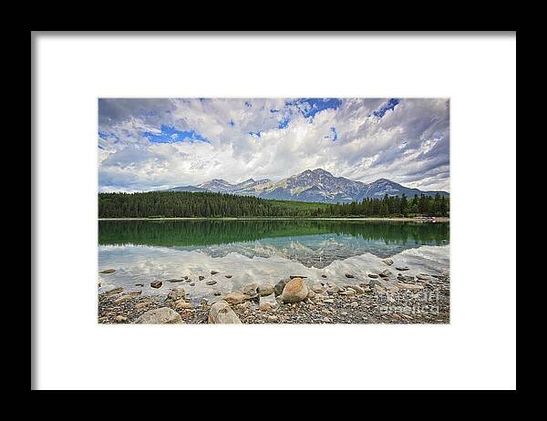 Lake Framed Print featuring the photograph Early Morning Reflections by Teresa Zieba