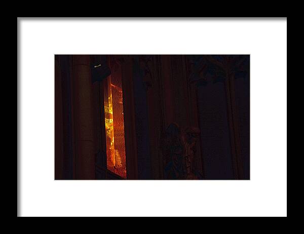 Sunlight Framed Print featuring the photograph Ecclesiastical Glow by John Schneider