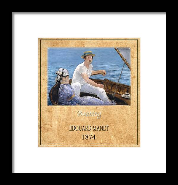 Manet Framed Print featuring the photograph Edouard Manet 4 by Andrew Fare