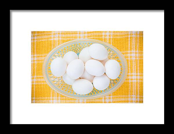 Egg Framed Print featuring the photograph Eggs by Voisin/Phanie