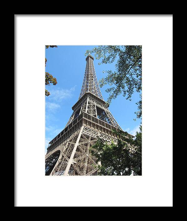 Eiffel Framed Print featuring the photograph Eiffel Tower - 2 by Pema Hou