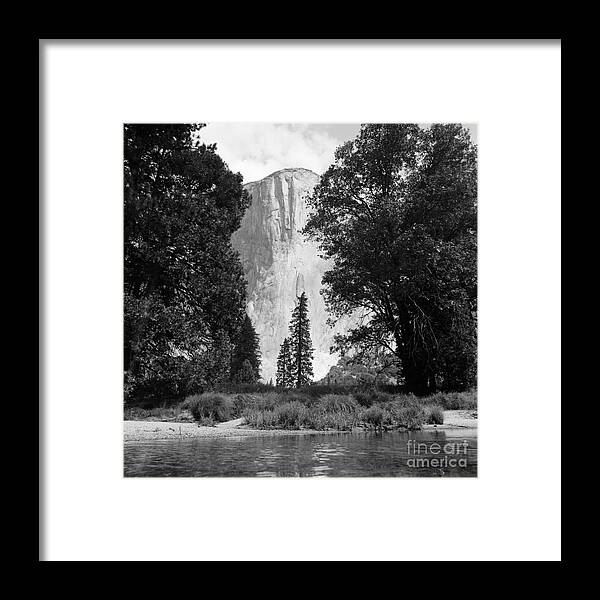 El Capitan Framed Print featuring the photograph El Capitan Yosemite by Riccardo Mottola