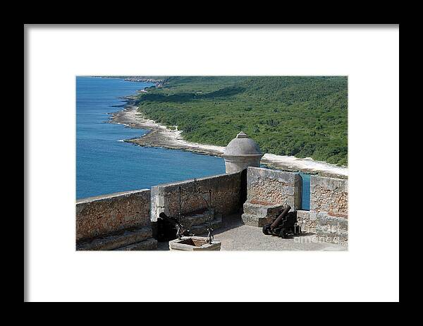 Ancient Framed Print featuring the photograph El Morro by Angela Kail