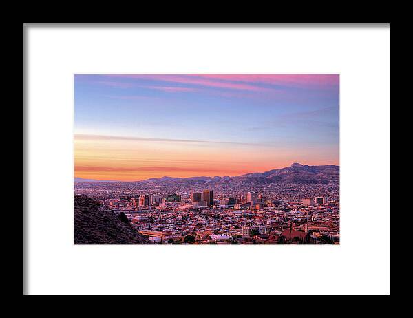 El Paso Framed Print featuring the photograph El Paso by JC Findley