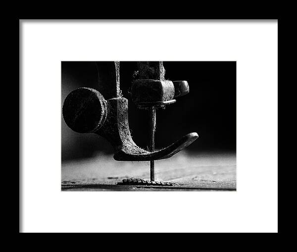 Needle Framed Print featuring the photograph .....element Sewing Machine..... by Johanes Januar