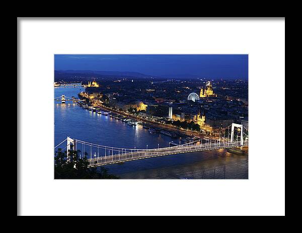 Standing Water Framed Print featuring the photograph Elisabeth Bridge by Dori Oconnell