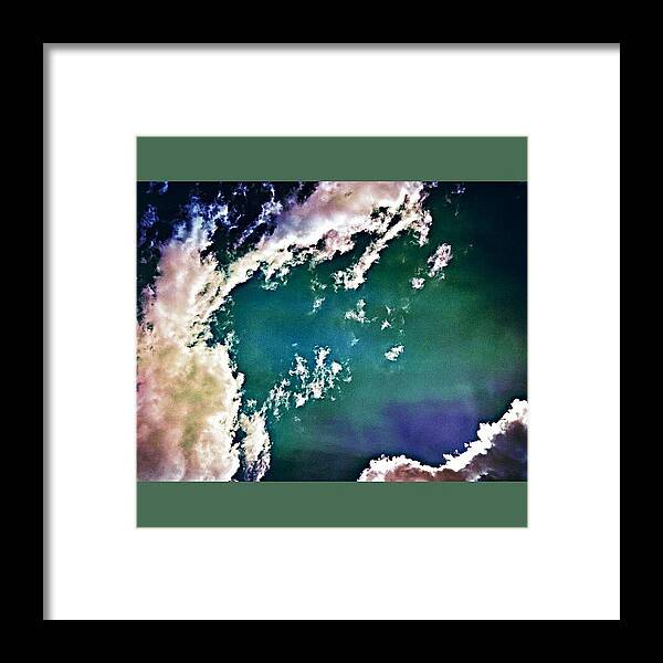 Clouds Framed Print featuring the photograph Embracing The Sky by Katie Phillips