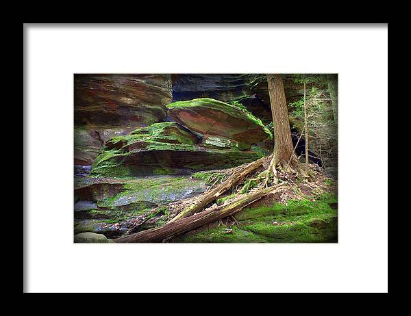 Hocking Hills Prints Framed Print featuring the photograph Enchanting by J Allen