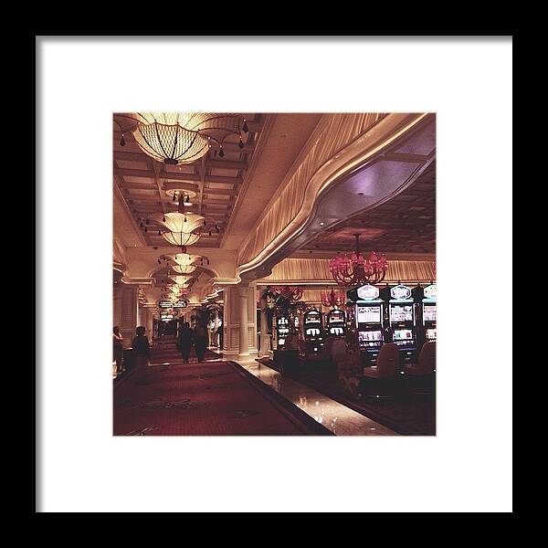 Vegas Framed Print featuring the photograph Encore by Victoria Savannah