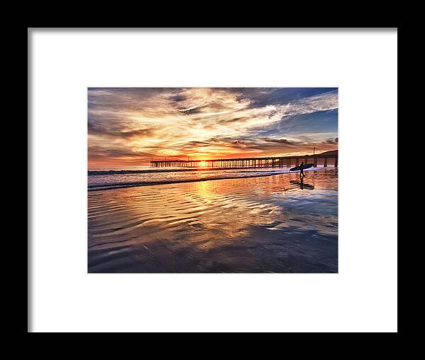 Sunset Framed Print featuring the photograph End of a Perfect Day by Beth Sargent