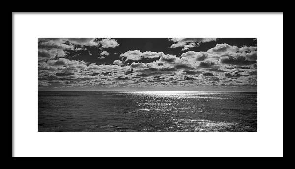 Coastal Framed Print featuring the photograph Endless Clouds II by Jon Glaser