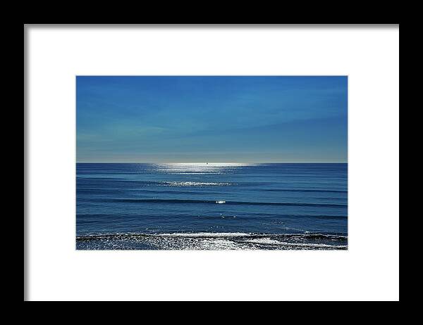 Ocean Framed Print featuring the photograph Endless Ocean by Marilyn MacCrakin