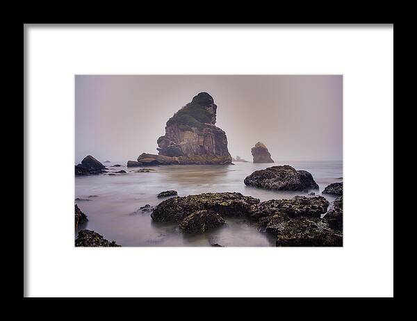 Pacific Ocean Framed Print featuring the photograph Enduring by Adam Mateo Fierro