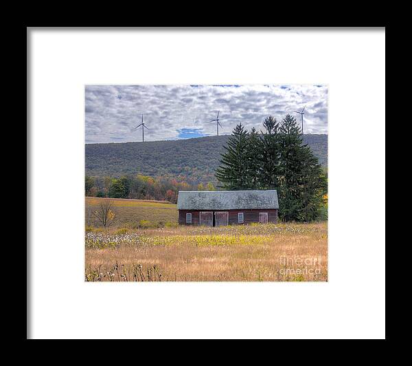 Windmill Framed Print featuring the photograph Energy by Rick Kuperberg Sr