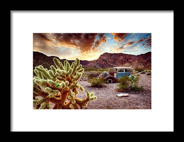Truck Framed Print featuring the photograph Engine Trouble by Renee Sullivan