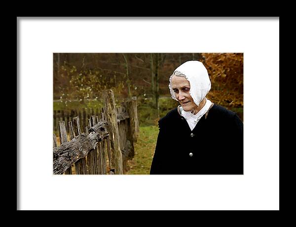 Kg Framed Print featuring the photograph England on the Virginia Frontier by KG Thienemann
