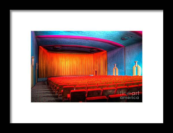 Englewood Framed Print featuring the photograph EnglewoodTheater4627-8-9 by Timothy Bischoff