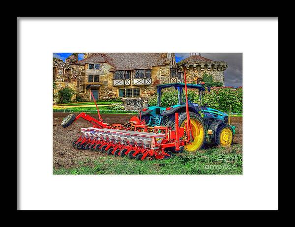 English Countryside Framed Print featuring the photograph English Countryside by L Wright