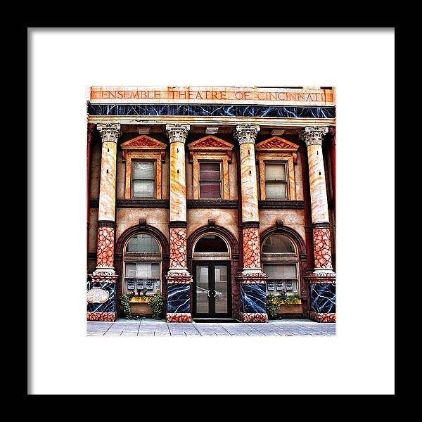 Hdrlover Framed Print featuring the photograph Ensemble Theatre Of Cincinnati 🌆 by Alex Baker