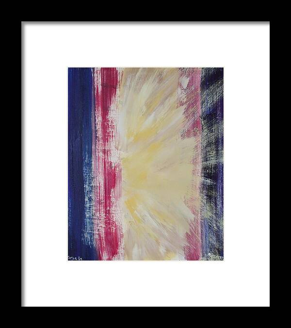 Prophetic Art Framed Print featuring the painting Enter In II by Christine Nichols