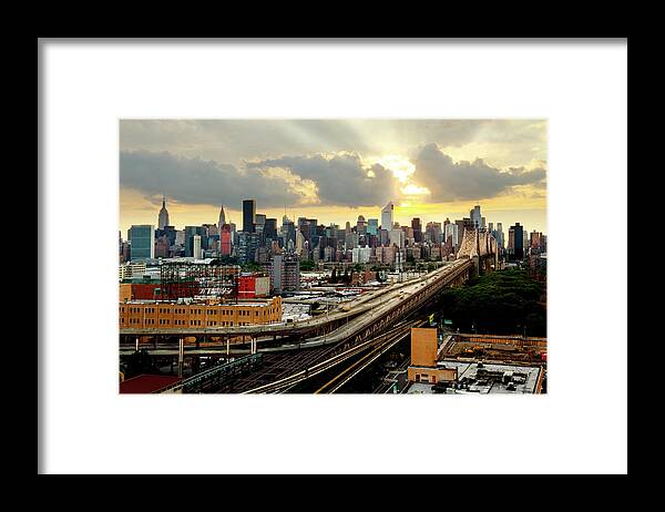 Outdoors Framed Print featuring the photograph Epic Sunset by Tony Shi Photography