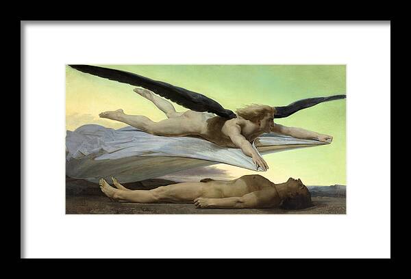 Equality Before Death Framed Print featuring the painting Equality Before Death by William Adolphe Bouguereau