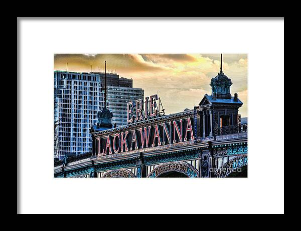 Paul Ward Framed Print featuring the photograph Erie Lackawanna Station Hoboken by Paul Ward