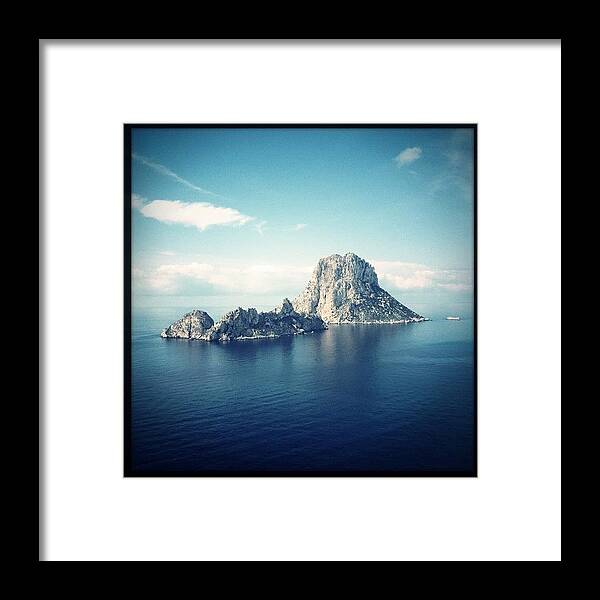 Es Vedrà - Ibiza, Spain Framed Print by Drew Gibson - Mobile Prints