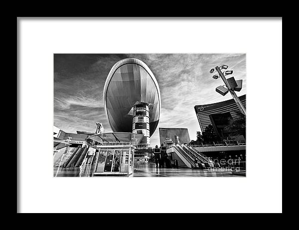 Las Vegas Framed Print featuring the photograph Escalation by Rob Hawkins