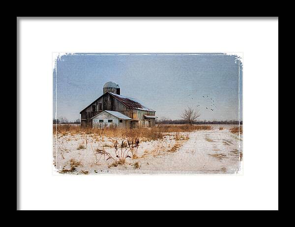 Barn Framed Print featuring the photograph Essex County Farm by Thomas Leparskas