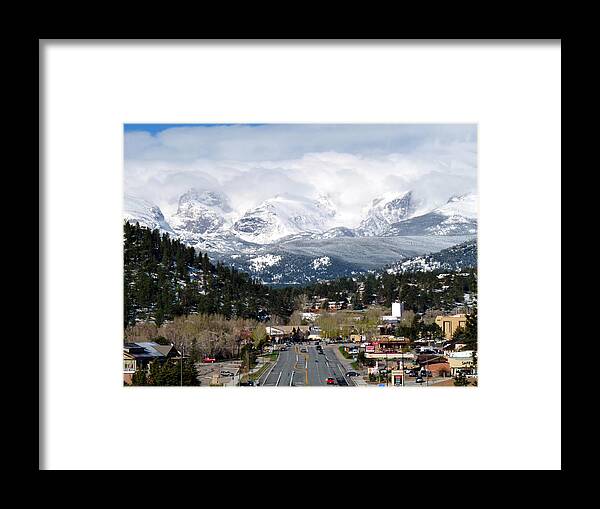 Tranquil Framed Print featuring the photograph Estes Park in the Spring by Tranquil Light Photography