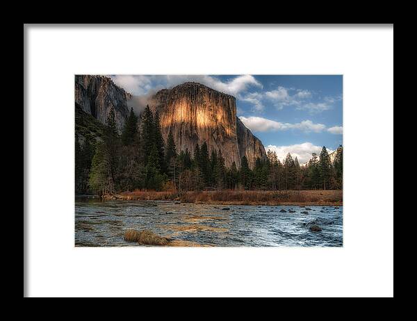 Yosemite National Park Framed Print featuring the photograph Eternal Light by Chuck Jason
