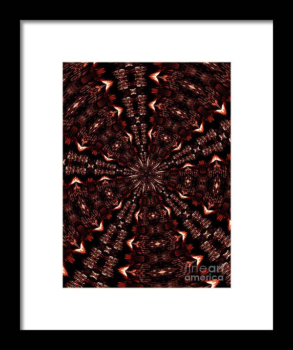 Abstract Framed Print featuring the photograph Eternity by Robyn King