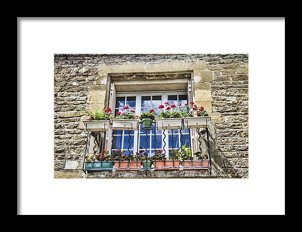 Europe Framed Print featuring the photograph European Vingette 2 by Natalie Rotman Cote