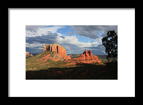 Landscape Framed Print featuring the photograph Evening Bell by Gary Kaylor