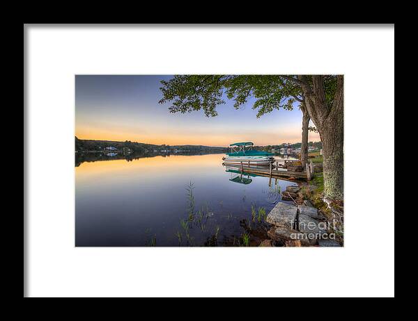 Wales Framed Print featuring the photograph Evening Calm by Evelina Kremsdorf