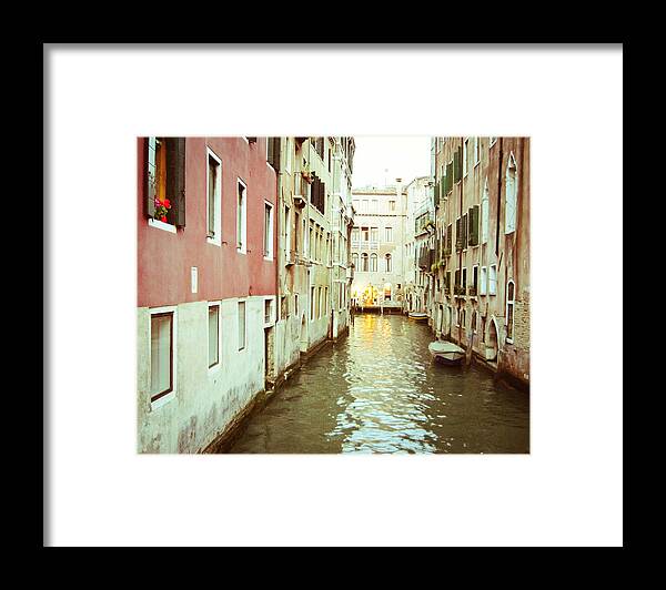 Venice Photograph Framed Print featuring the photograph Eventide by Lupen Grainne