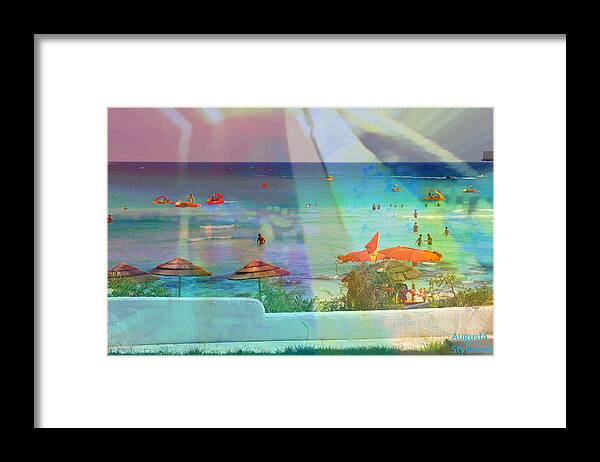 Augusta Stylianou Framed Print featuring the photograph Exotic Landscape by Augusta Stylianou
