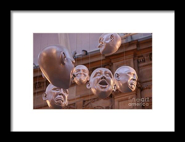 Kelvingrove Framed Print featuring the photograph Expressions Exhibit by Kate Purdy