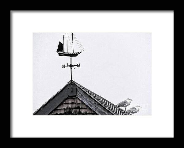 Landmark Framed Print featuring the photograph Facing South by Marcia Lee Jones