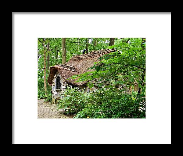 Cottage Framed Print featuring the photograph Fairy Cottage by Jean Goodwin Brooks