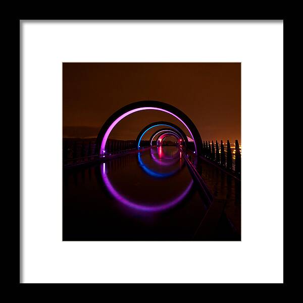 Falkirk Framed Print featuring the photograph Falkirk Wheel by Stephen Taylor