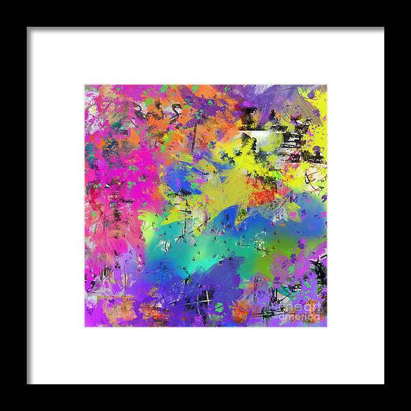 Fall Back Framed Print featuring the painting Fall Back by Trilby Cole
