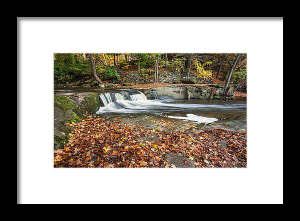 Waterfalls Framed Print featuring the photograph Fall By The Falls by Dale Kincaid