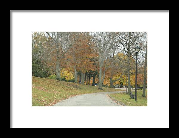 Fall Framed Print featuring the photograph Autumn Day in NE Ohio by Valerie Collins