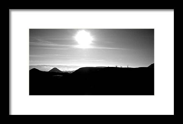  Framed Print featuring the photograph Fall Sunrise over Drum by Brian Sereda
