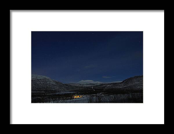 Arctic Framed Print featuring the photograph Farm in an Arctic River Valley by Pekka Sammallahti