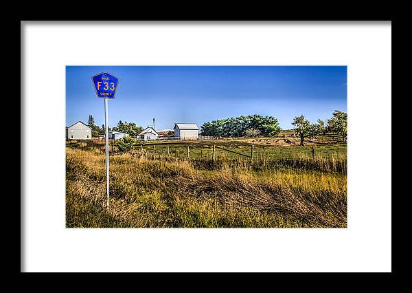 Scott County Framed Print featuring the photograph Farmstead by Ray Congrove