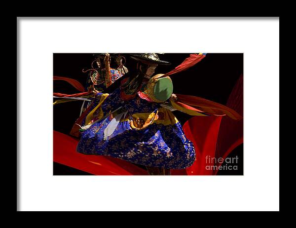 Asia Framed Print featuring the digital art Fasre faster by Angelika Drake